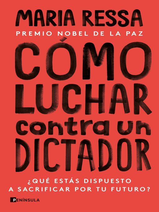 Title details for Cómo luchar contra un dictador by Maria Ressa - Available